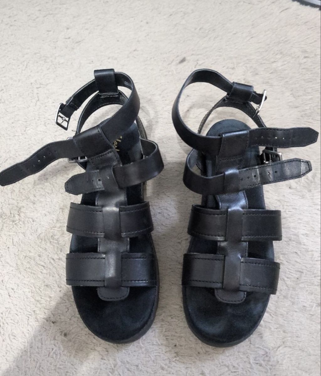 Clarks Scarpe da donna: Clarks Gr. 39.5 Leder schwarz – Usato da Rotkreuz venduto da zisii 5