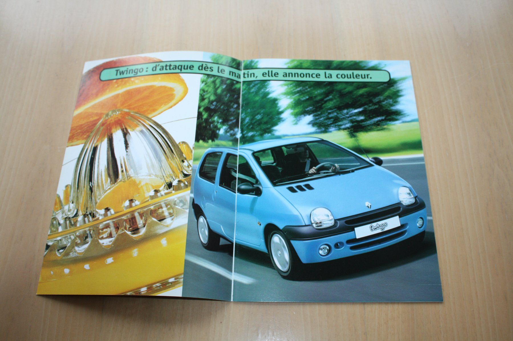 Renault Documenti: Renault Twingo Prospekt 8/1998 – Usato da Wikon venduto da erwin400 1