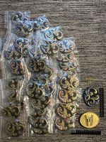 53 Gürtelschnallen ideal für Fasnacht Kostüm