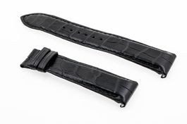 Jaeger-LeCoultre Reverso Tribute black leather strap 22mm