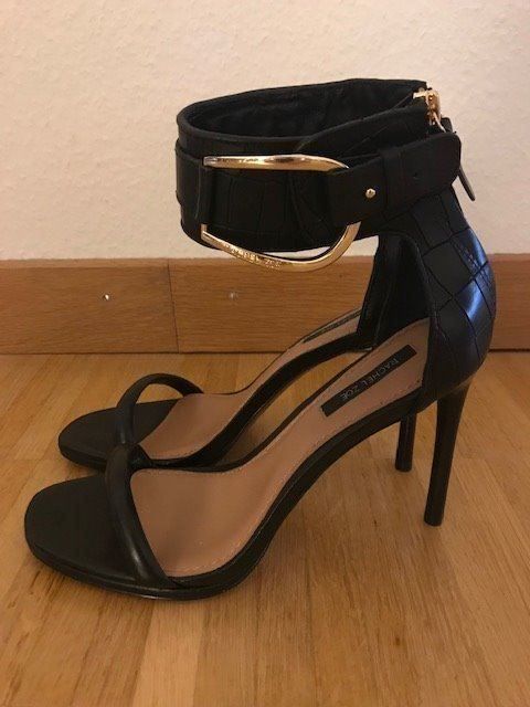 Pumps von Rachel Zoe aus schwarzem Leder Grosse 38 Kaufen auf Ricardo