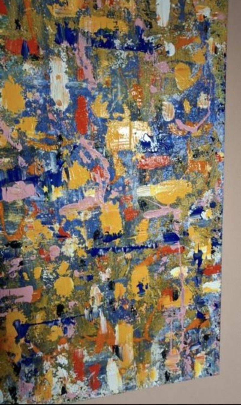 Gemälde: Gemälde " Farbtupfer" handmade 50×70 – Neu (gemäss Beschreibung) aus Riehen von Steinbock1970 3
