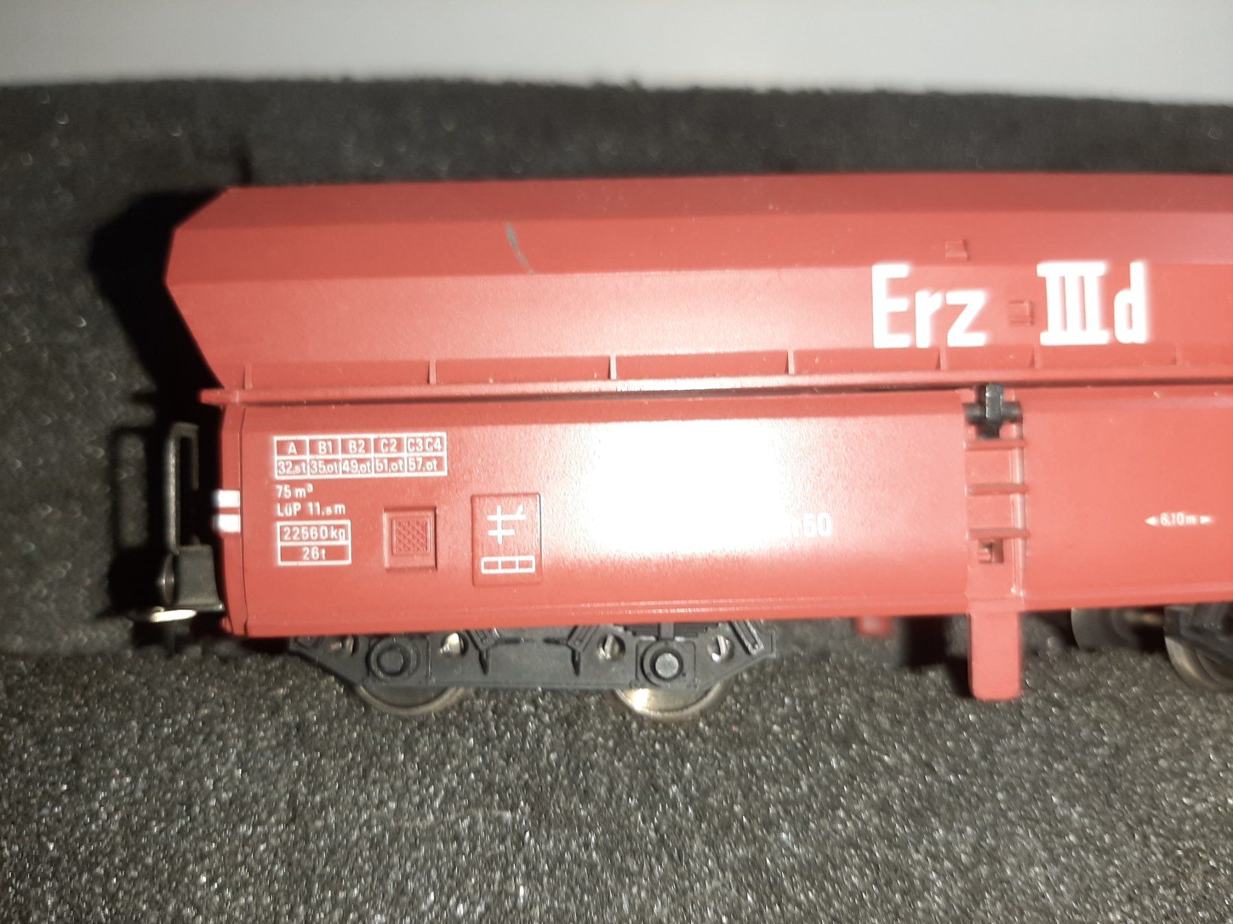 Fleischmann Modellini di ferrovie: FLEISCHMANN ERZ III d DB 676 3 532-4 REF.53 – Usato da Avully venduto da RIVALIS 1