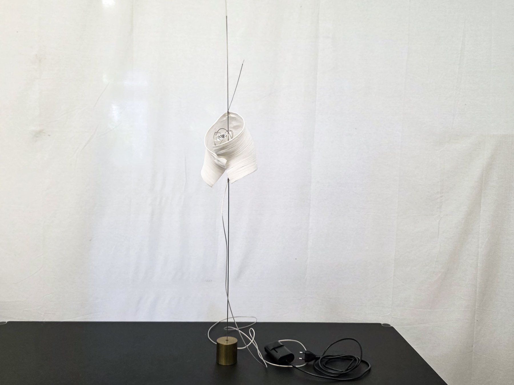 Ingo Maurer Lampen: Ingo Maurer Lampe - Papier, Dimmer - Ref. 06/48 – Gebraucht aus Au ZH von BrockiAu
