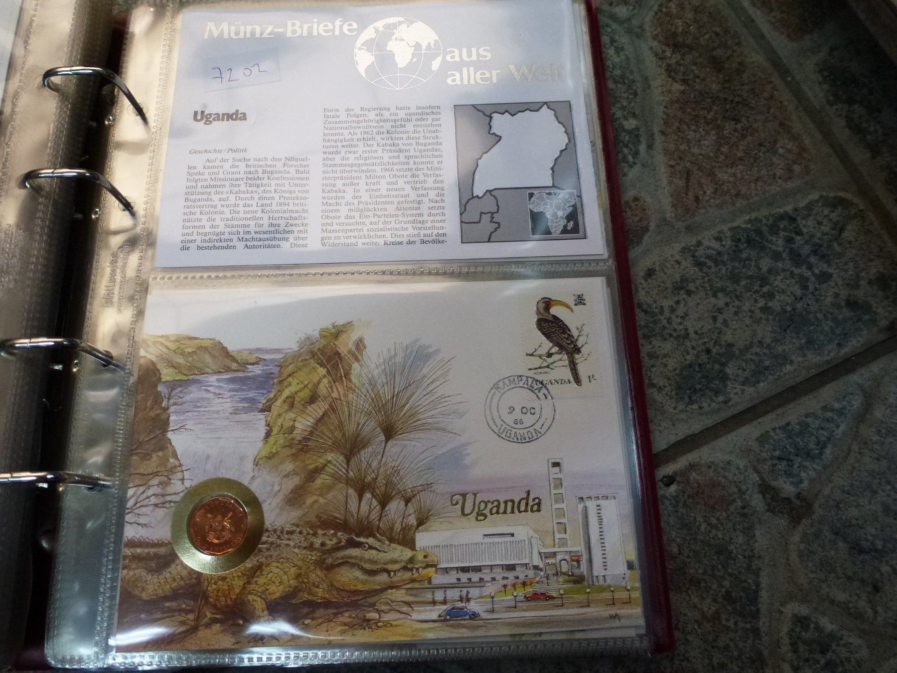 Alle Münzen: Münzbrief Uganda – Gebraucht aus Olten von Disc-Verkauf
