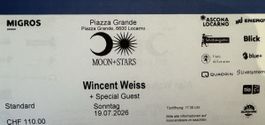Moon+Stars 26 Sarah Connor&Wincent Weiss Sonntag 19.07.2026