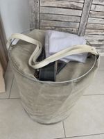 Basler Trommel mit Tasche, Regenschutz und Bandalier gebr.