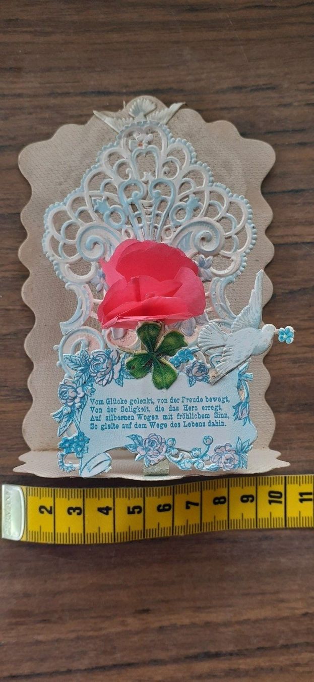 Cartoline postali: Ansichtskarte 3 D antik Nr.2 – Usato da Mörschwil venduto da lindaswunderkiste 8
