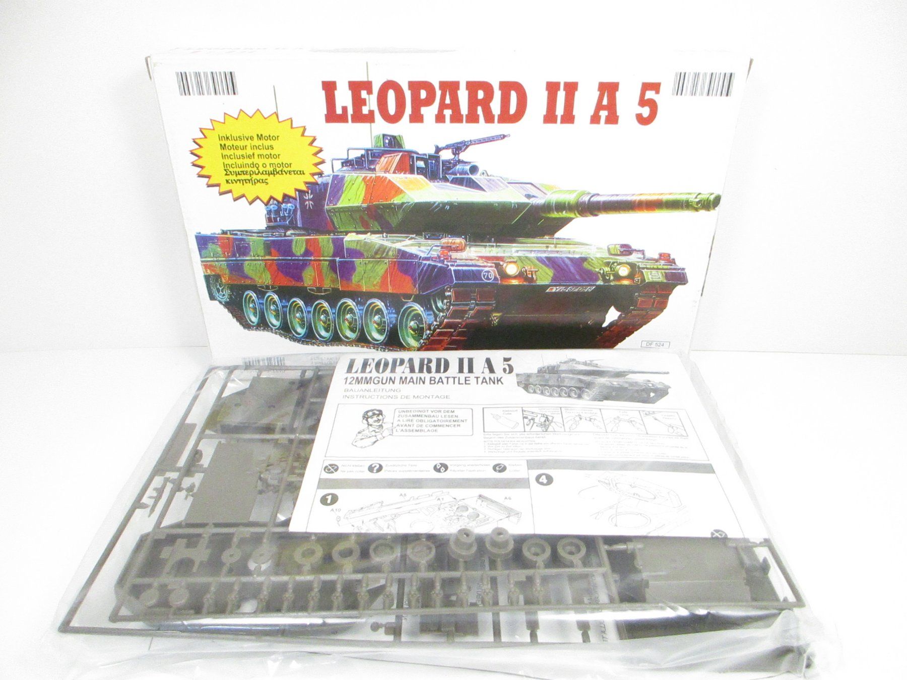 Kit di modellismo & Modellini statici: Leopard II A5 Bausatz Modell 1:48 – Nuovo e nell'imballaggio originale da Olten venduto da Heinrich875 1