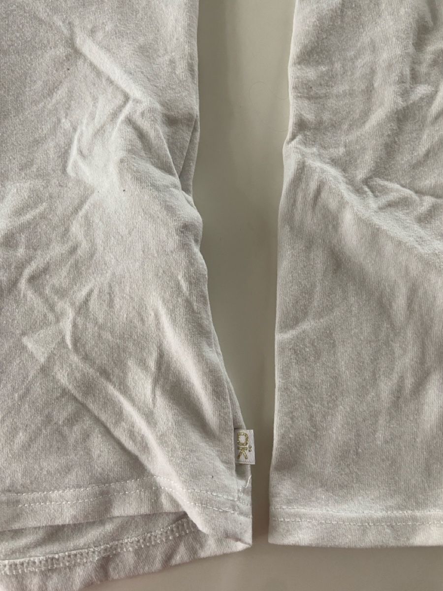 Okaidi Maglioni & Felpe: Okaidi Rollkragen-Pullover weiss 158 cm – Usato da Luzern venduto da Nordischkind 1