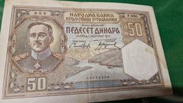 Banknote Jugoslavije 1931