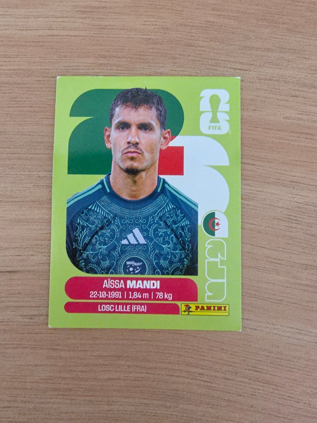 Panini Carte collezionabili: Panini Fifa ALG 7 – Usato da Malters venduto da mat_6102