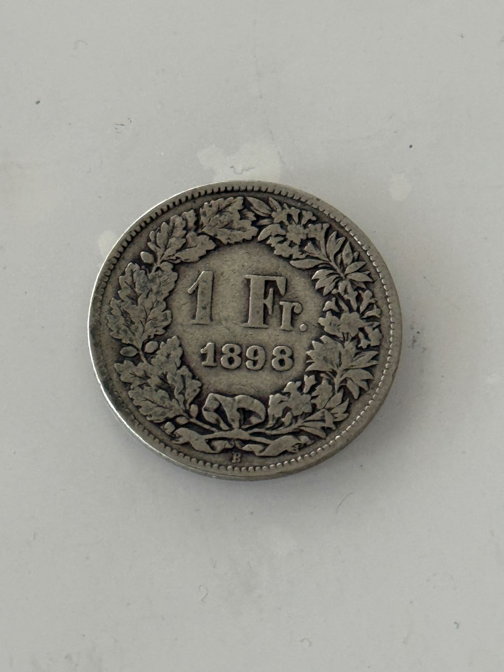 Tutti le monete: 1 Franken 1898  Rar – Usato da Wallisellen venduto da SWISS_SILVER1
