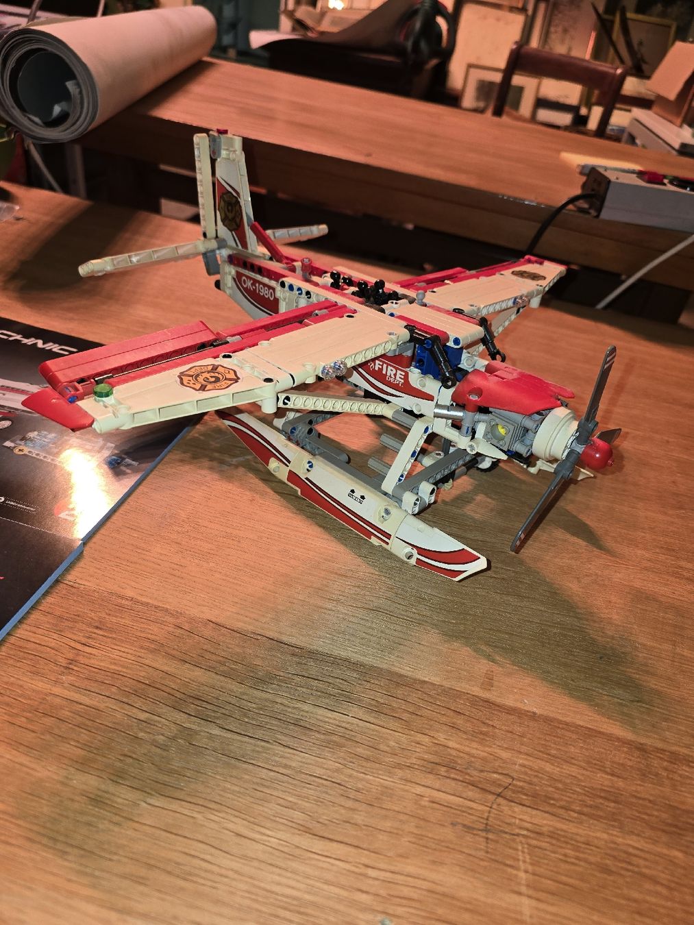 Technics Kit di costruzioni: LEGO Technic Löschflugzeug 42040 unbespielt – Usato da Wienacht-Tobel venduto da max_92rg 1