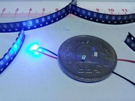 LED SMD 1206, blau, 20Stk