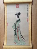 Chinesisches Vintage Wandbild Rolle