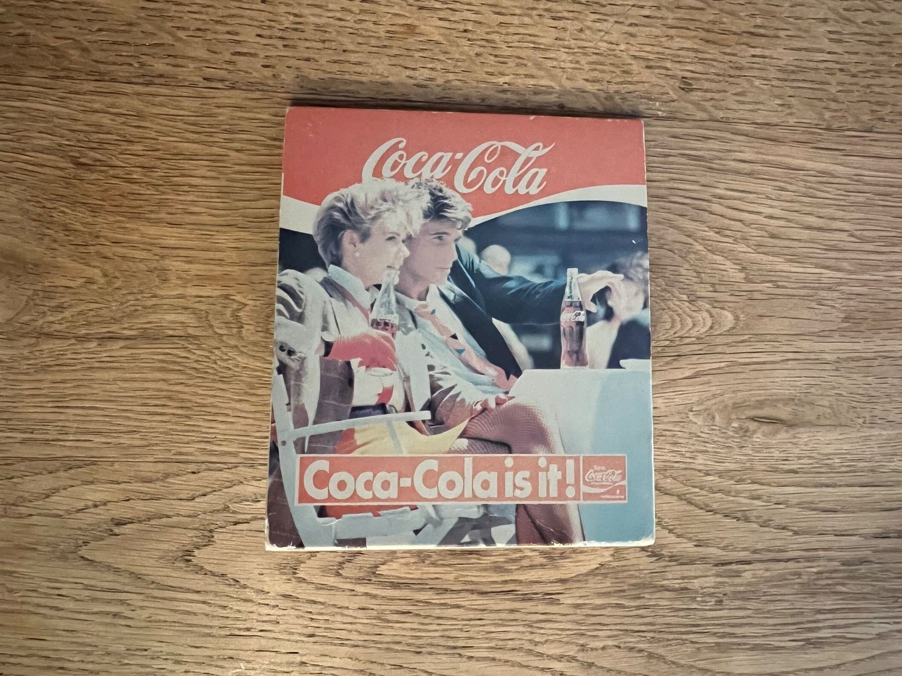 Coca-Cola Schilder: Coca-Cola Werbung Zündholzschachtel (KoA) – Gebraucht aus Hermetschwil-Staffeln von militaria-schweiz 1