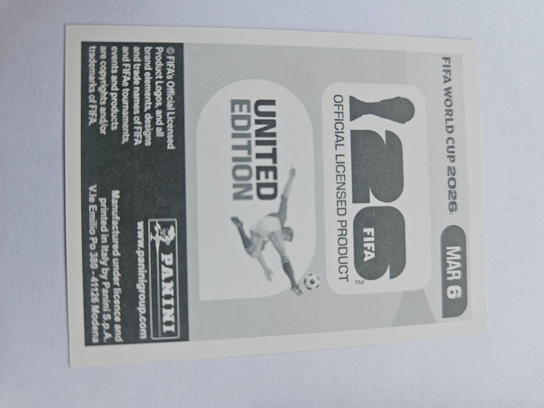 Panini Cartes à collectionner: MAR 6 – D'occasion à Würenlingen par Dinli 1