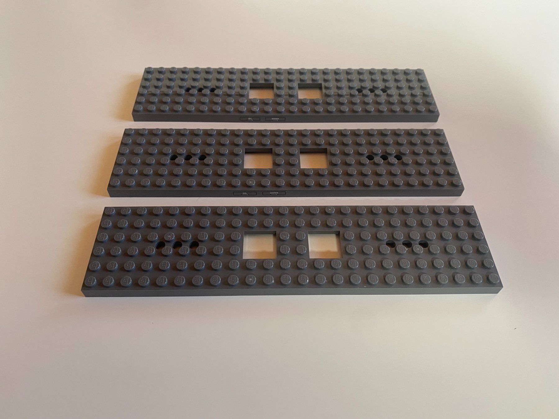 Lego Giocattoli: LEGO - 3 - GRAUE - EISENBAHN - PLATTEN - 24 x 6 – Usato da Gelterkinden venduto da ajdt4