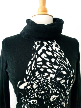 BLACKY  BERLIN PULLOVER PULLI 36 CASHMERE TOP zu JEANS SHOES
