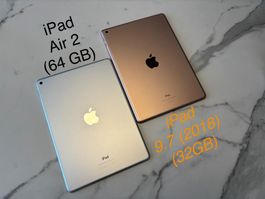 iPad Air 2 (64GB) & iPad 9.7 2018 (32GB)