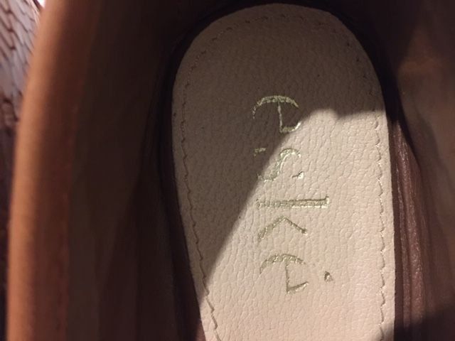 Scarpe da donna: Ballerinas hellbraun aus Leder – Usato da Bülach venduto da Gluecksgriff 3