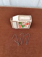 Vintage Kartonbox FIX Christbaum Aufhänger