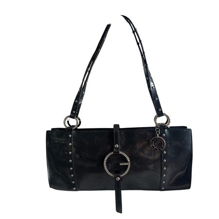 VINTAGE Y2K GUESS LACQUER CHIC SHOULDER BAG