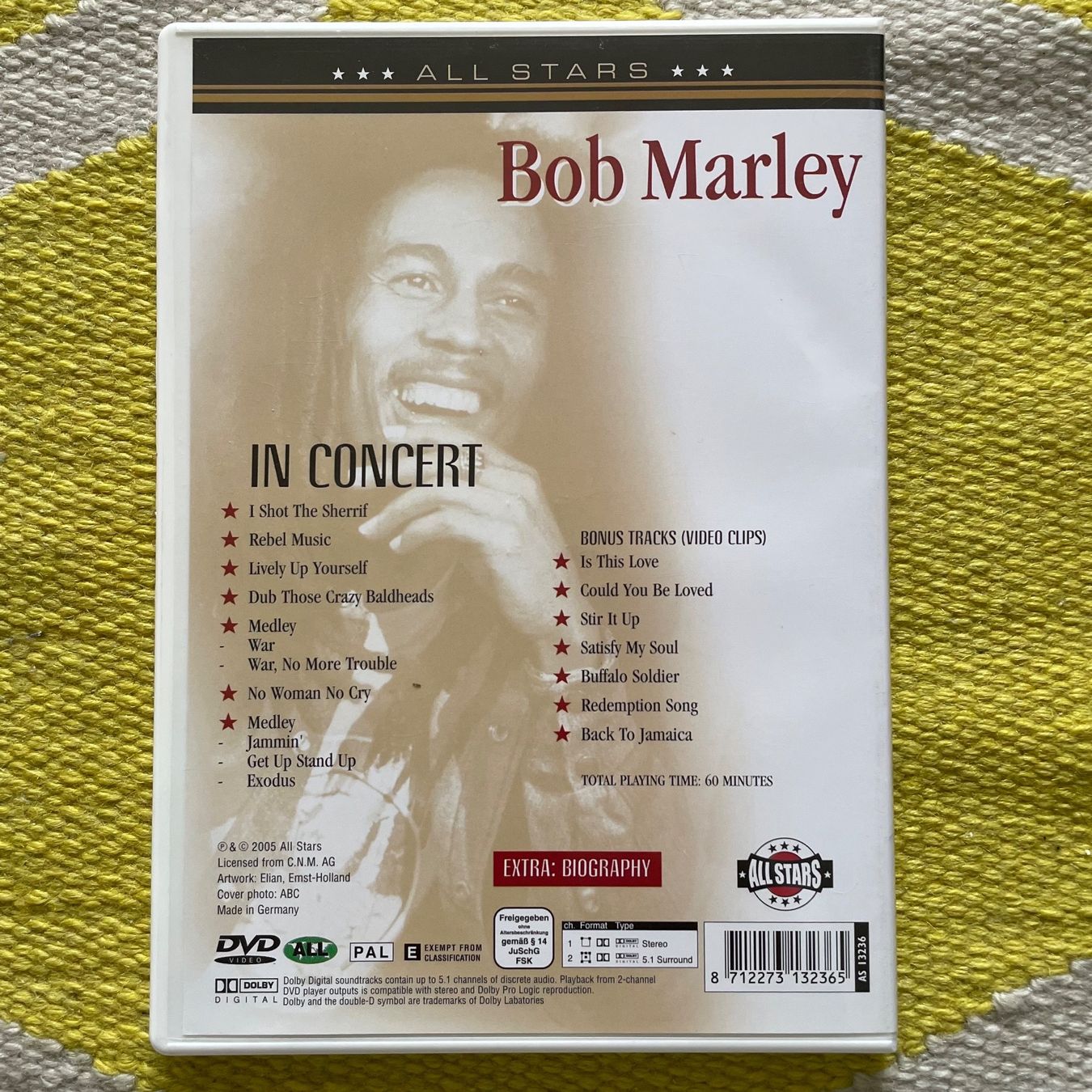 Tutti i DVDs: BOB MARLEY-DVD COULD YOU BE LOVED – Usato da Rorschacherberg venduto da CD-Roli 1
