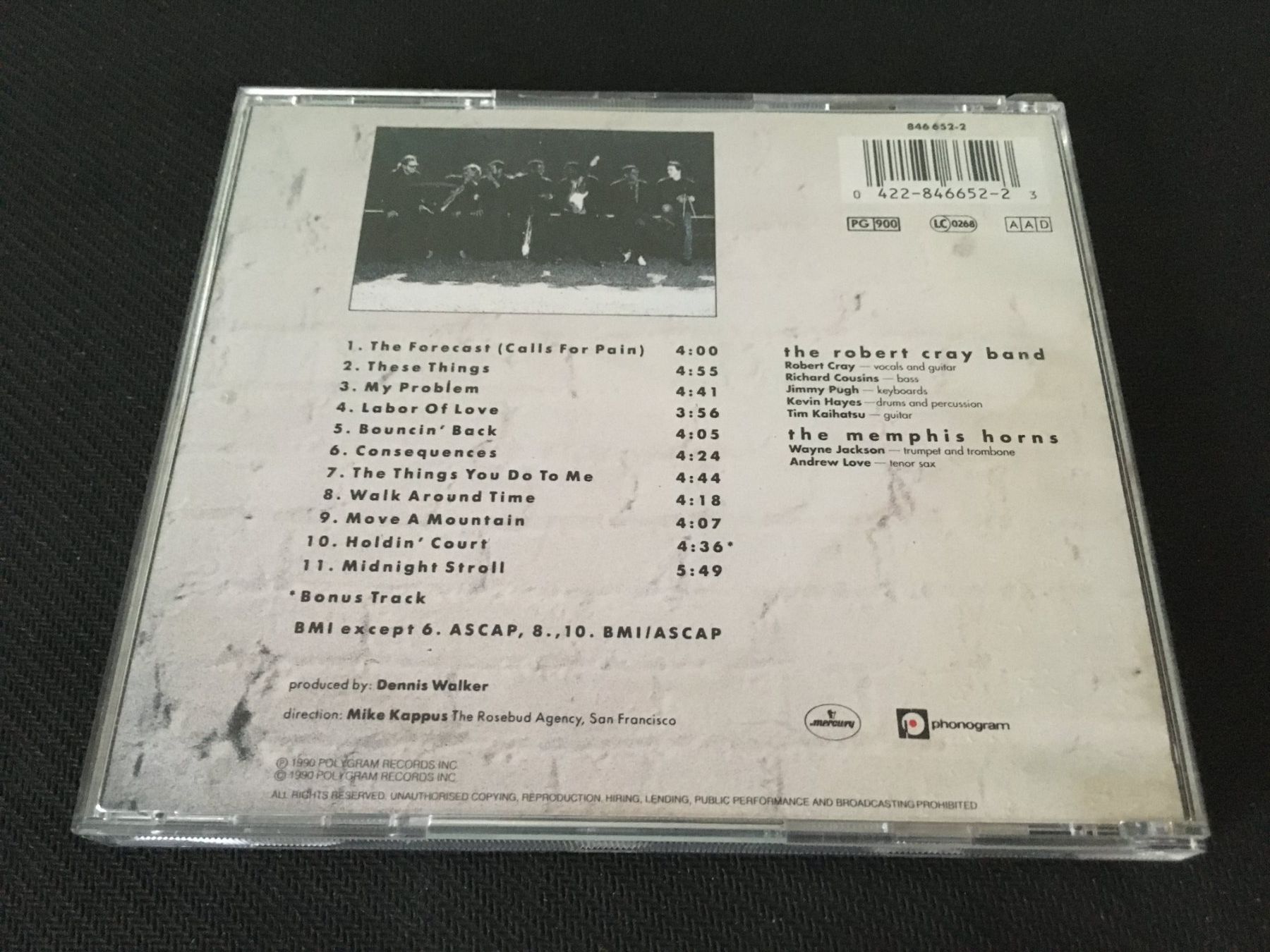 CD: Robert Cray Band - Midnight Stroll -CD- – Usato da St.Gallen venduto da MedienJoe 2