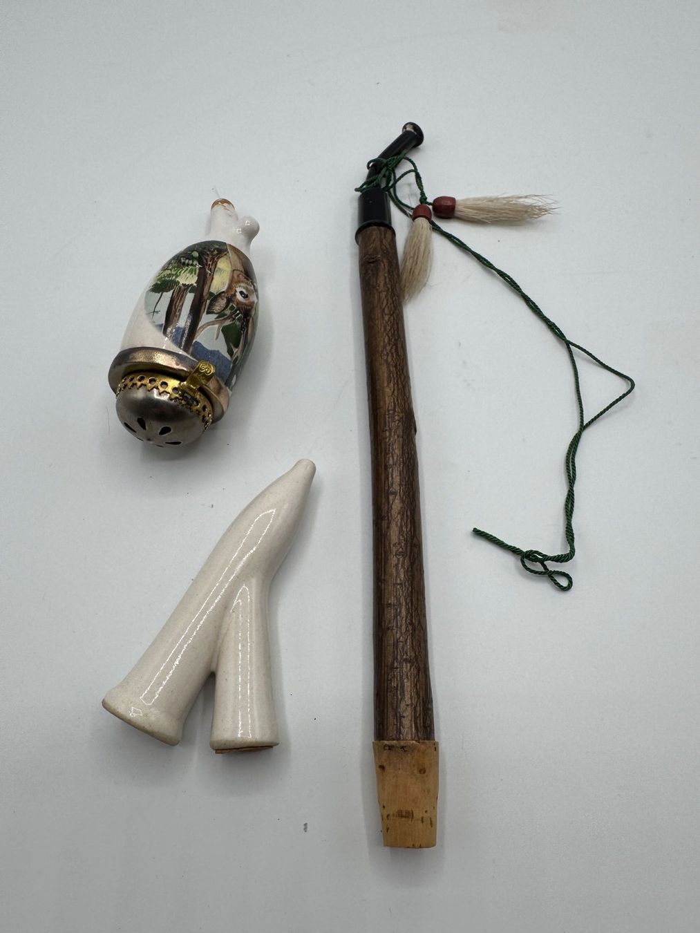 Pipes & Accessoires: Antike Pfeife mit Hirschmotiv – D'occasion à Sachseln par BONATI01 5