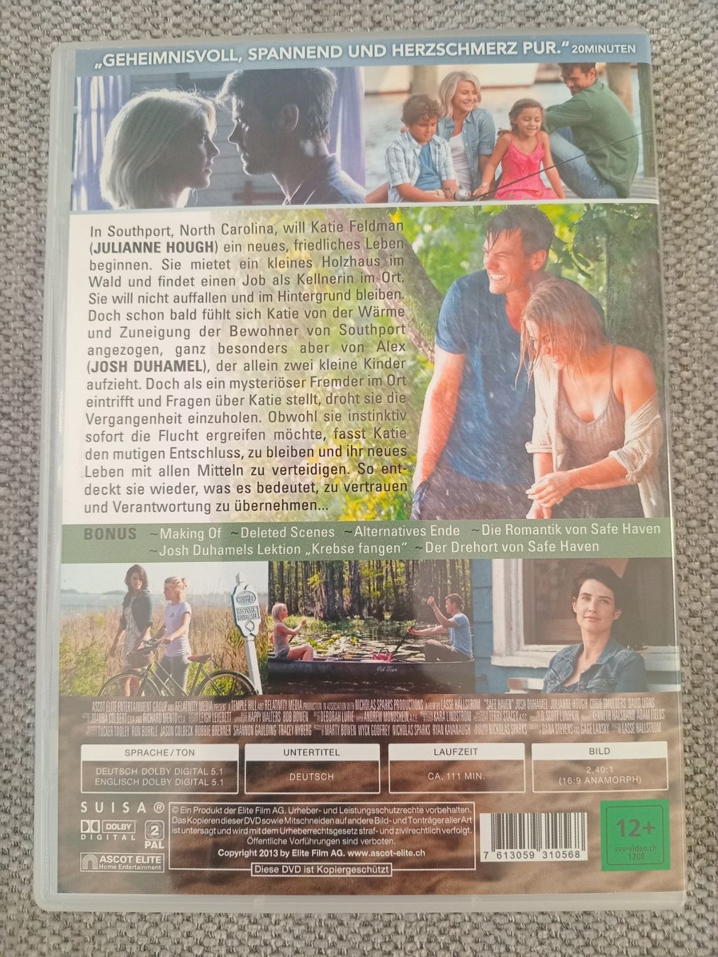 Tutti i DVDs: SAFE HAVEN - WIE EIN LICHT IN DER NACHT – Usato da Zollikofen venduto da jde_72zf 1