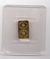 (24) 2 g Goldbarren Swiss Bank