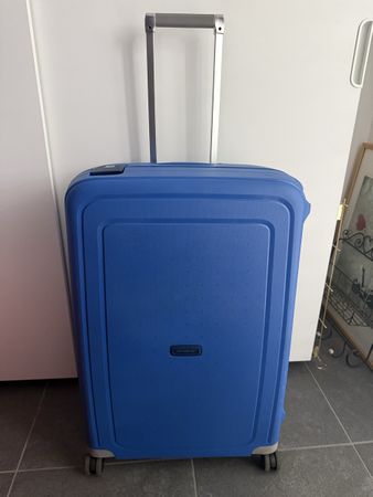 Hartschalenkoffer Samsonite S'Cure Spinner 102L/75cm blau