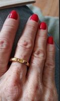 Bague en acier inoxydable taille 52
