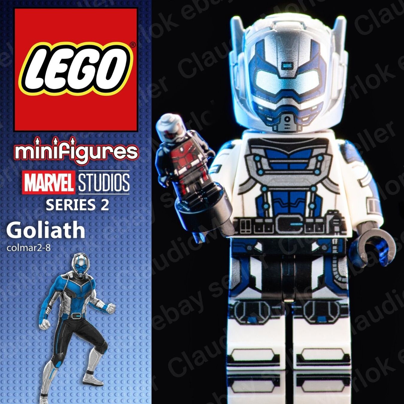 Lego Kit di costruzioni: 08 GOLIATH LEGO MINIFIGURE 71039 MARVEL STUDIOS Serie 2 – Nuovo (secondo la descrizione) da Vezia venduto da Aquarius_Age