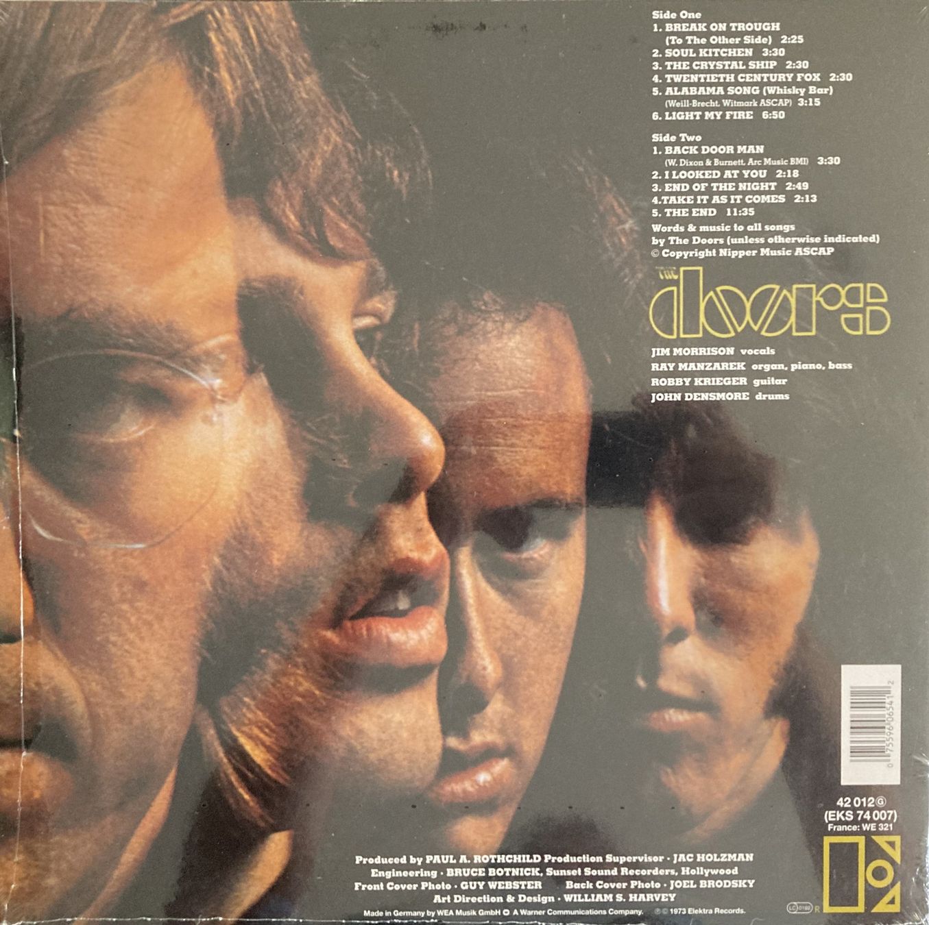 Dischi in vinile: THE DOORS - S/T – Nuovo e nell'imballaggio originale da Bottens venduto da hotter-than-hell 1
