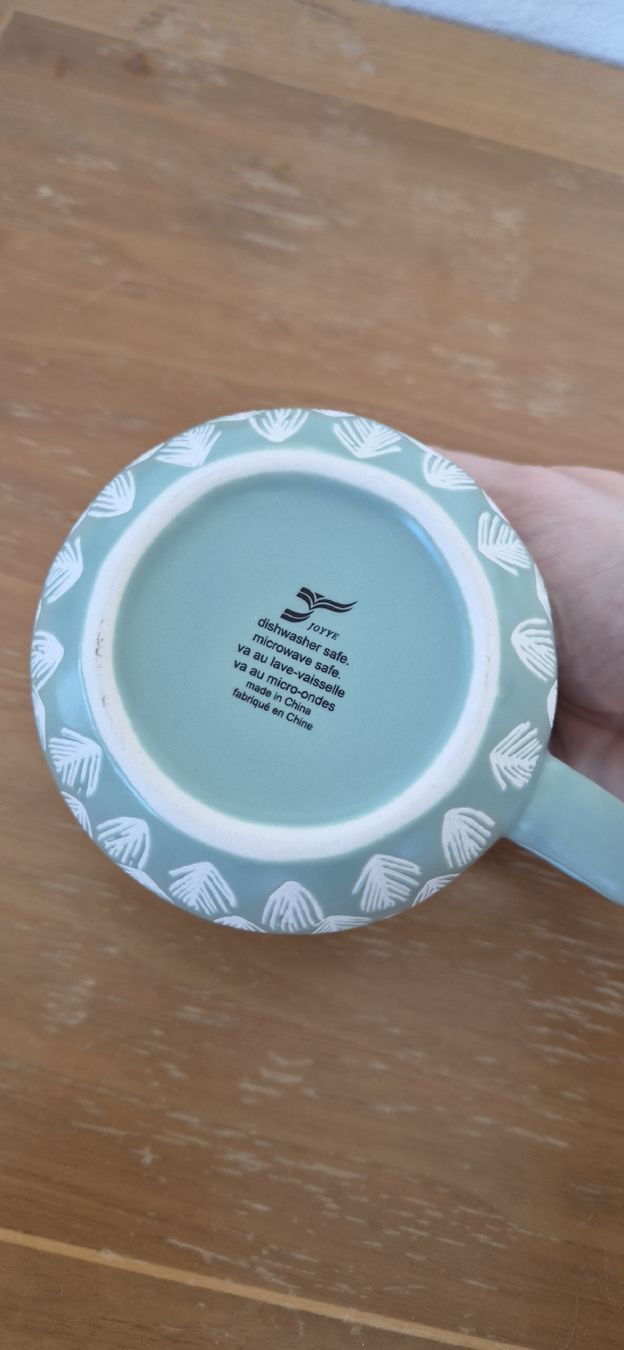 Tazze: Tasse mintgrün Planzendesign Joyye – Usato da Zürich venduto da c.line89 3
