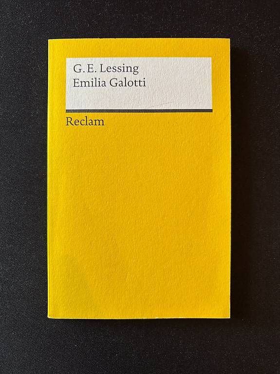 Libri: Emilia Galotti von G.E.Lessing – Usato da Frutigen venduto da lauura04