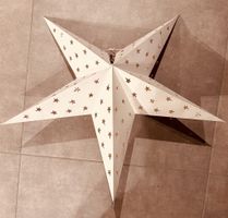 Papierstern, Papier Stern für Deko, Lampe 54 cm
