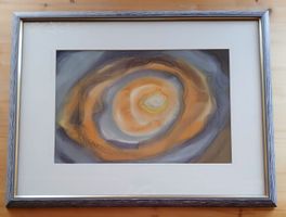 Aquarell-Seidenmalerei
