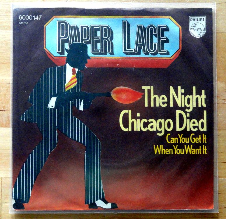 SI PAPER LACE the night chicago died 1974 KULT HIT Kaufen auf Ricardo