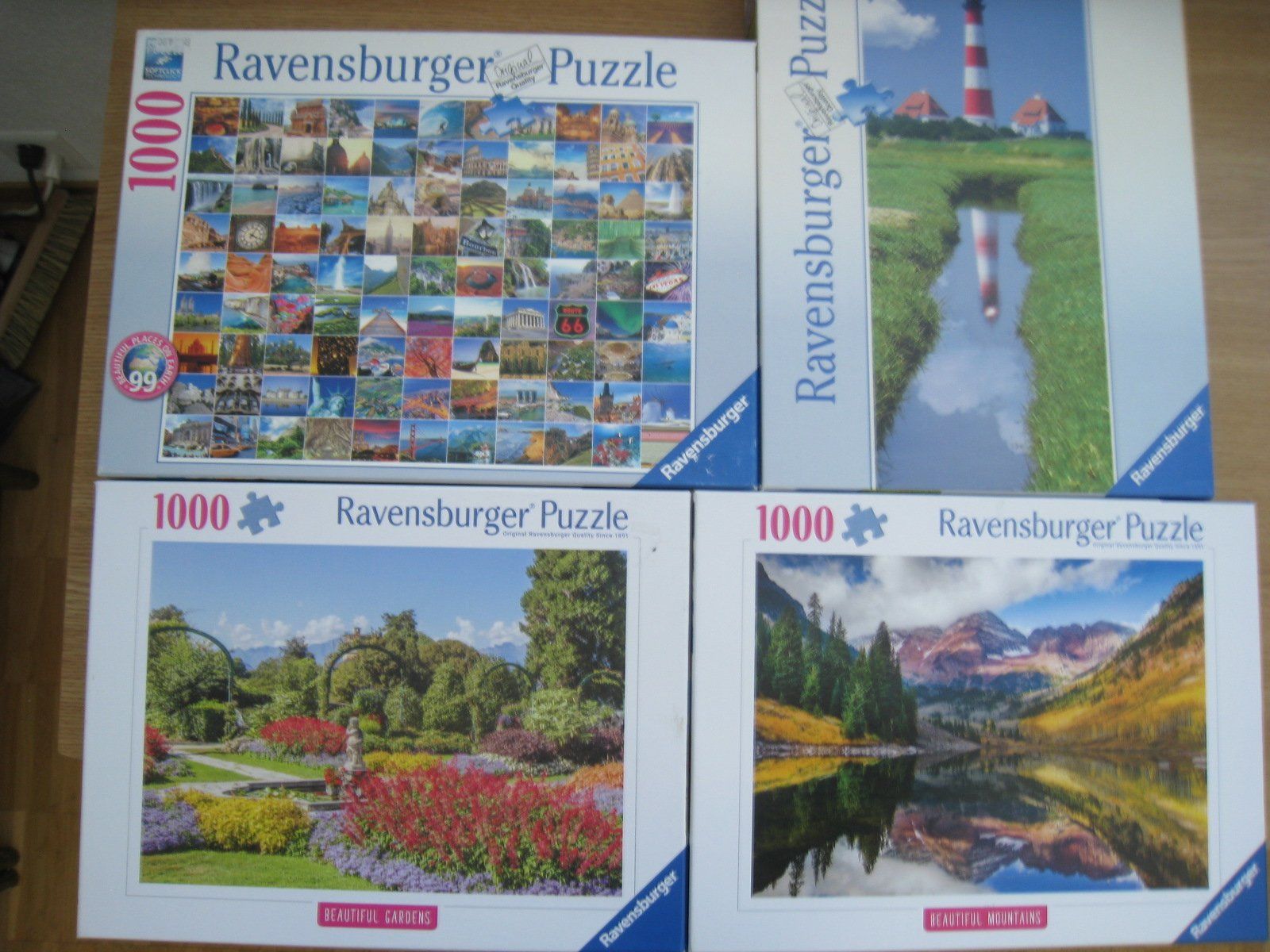 Ravensburger Puzzle: 4 Puzzle von Ravensburger – Usato da Sutz venduto da martinliliane