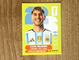 Panini FIFA WM 2026 Sticker Exequiel Palacios ARG 11