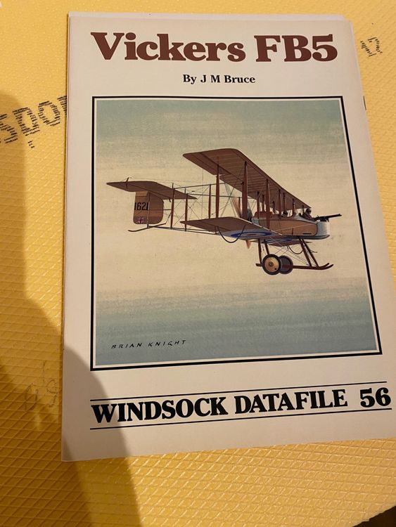 BUCH ENG VICKERS FB5 WWI WINDSOCK DATAFILE 56 | Kaufen Auf Ricardo