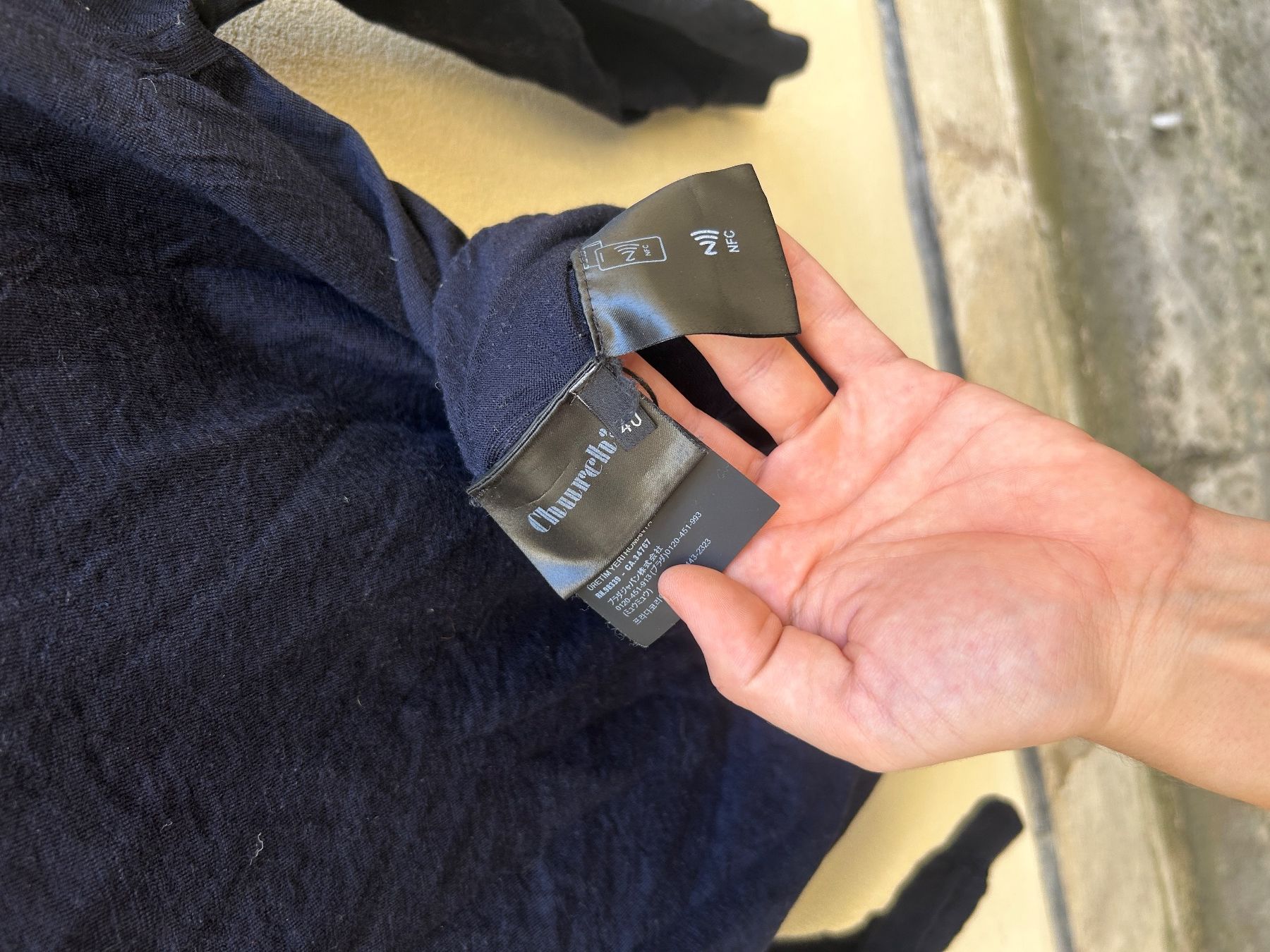 Prada Maglioni & Felpe: Blue prada sweater – Usato da basel venduto da wastedworld 4