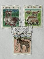 🌟 FDC Tiere II. AUSGABETAG 1995  Nr.: 865 + 866 + 868 👌