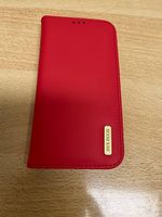 iPhone 13 Flip Wallet Cover Echtleder Tasche