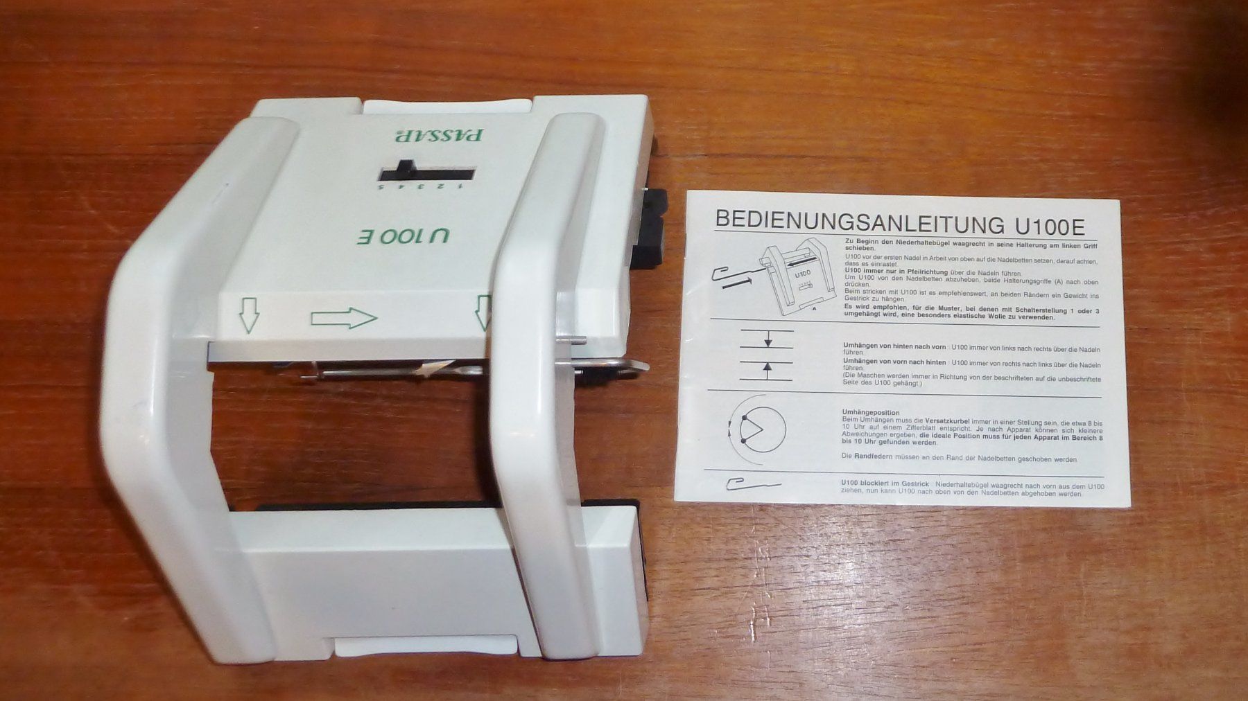 Alle Maschinen: für Strickmaschine  Passap U100E – Gebraucht aus Siebnen von Ra-la-ra-ol 7