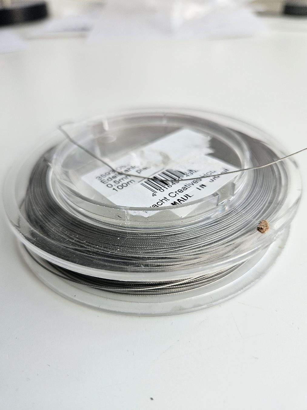 Altro in Bricolage: Schmuckbasteln Edelstahldraht  – Nuovo e nell'imballaggio originale da Hergiswil LU venduto da val_58nl 1